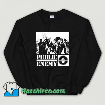 Awesome Rapper Chuck D Public Enemy Sweatshirt