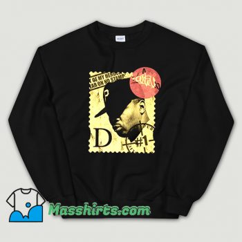 Rapper Chuck D Stamp Sweatshirt