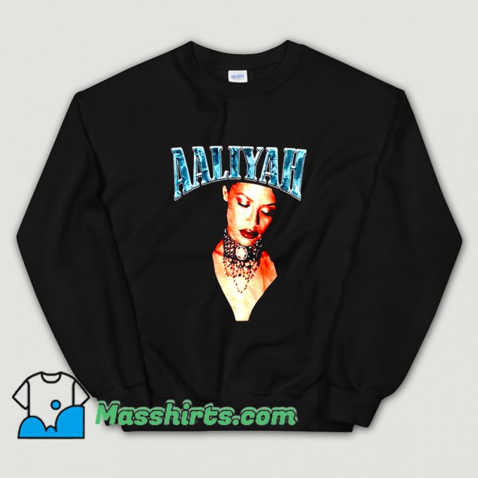 Retro 90s Aaliyah American Music Sweatshirt