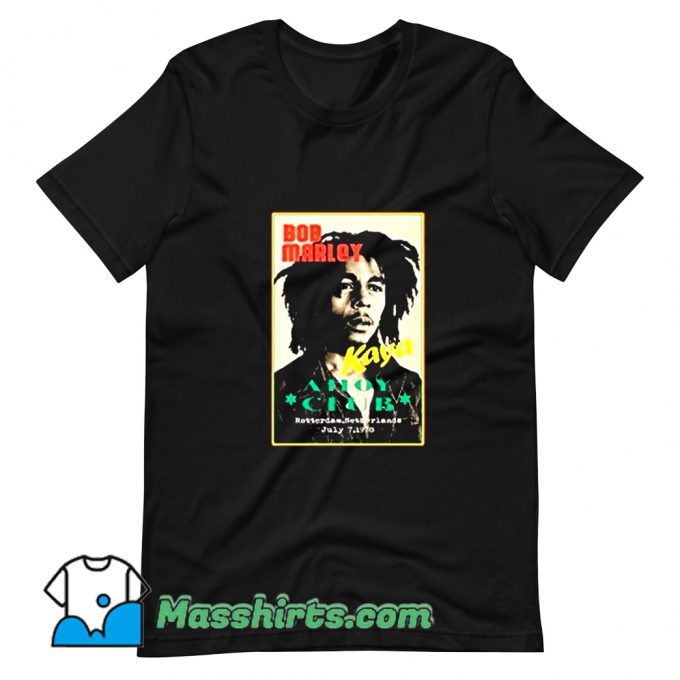 Ahoy Club Reggae Bob Marley T Shirt Design