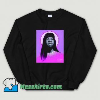 Aretha Franklin Long Hair Sweatshirt