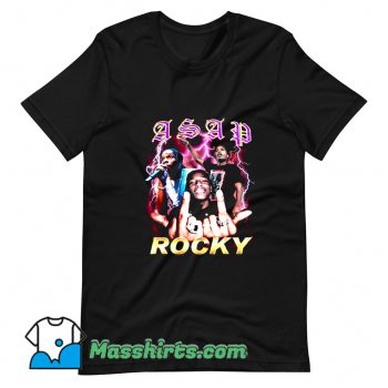Asap Rocky Retro 90s T Shirt Design