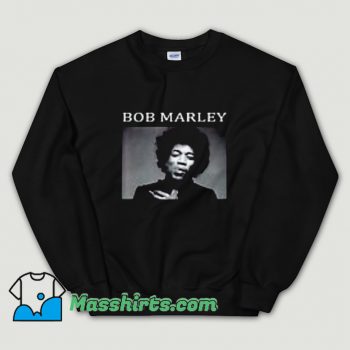 Bob Marley Jimi Hendrix Sweatshirt On Sale