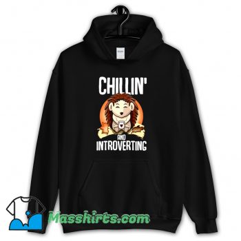 Hedgehog Chillin And Introverting Hoodie Streetwear