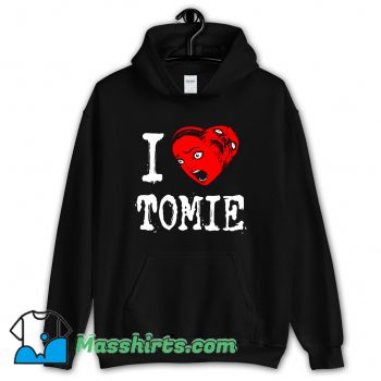 Cool I Heart Tomie Love Hoodie Streetwear