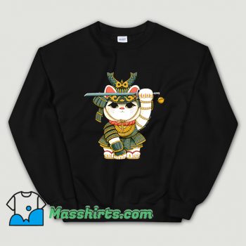 Original Lucky Cat Samurai Sweatshirt