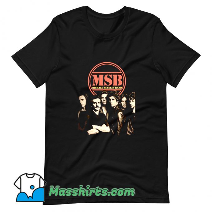 Original MSB Michael Stanley band T Shirt Design