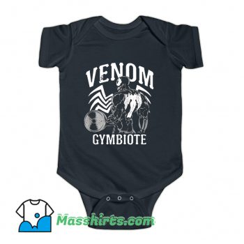 Marvel Venom Gymbiote Workout Baby Onesie