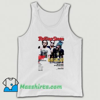 Awesome Migos Rolling Stones Cover Tank Top