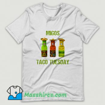 Cool Migos Taco Tuesday T Shirt Design