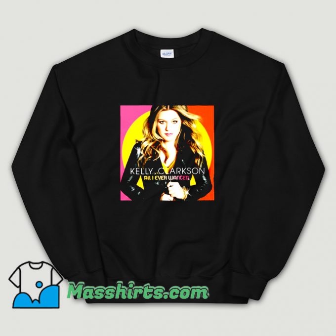 Photo Kelly Clarkson Tour 2019 Sweatshirt