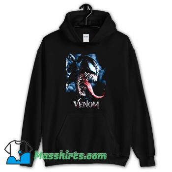 Tongue Out Poster Marvel Venom Hoodie Streetwear