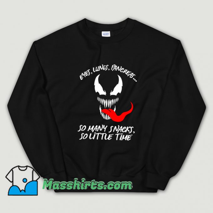 Venom Eyes Lungs Pancreas Sweatshirt