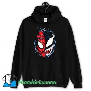 Venom Spider Man Big Face Hoodie Streetwear