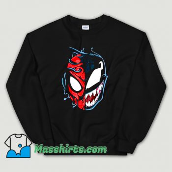 Venom Spider Man Big Face Sweatshirt