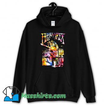 Watercolor Musician Jimi Hendrix Hoodie Streetwear