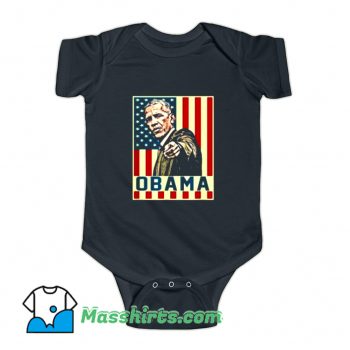 Vintage 44Th President Barack Obama Baby Onesie