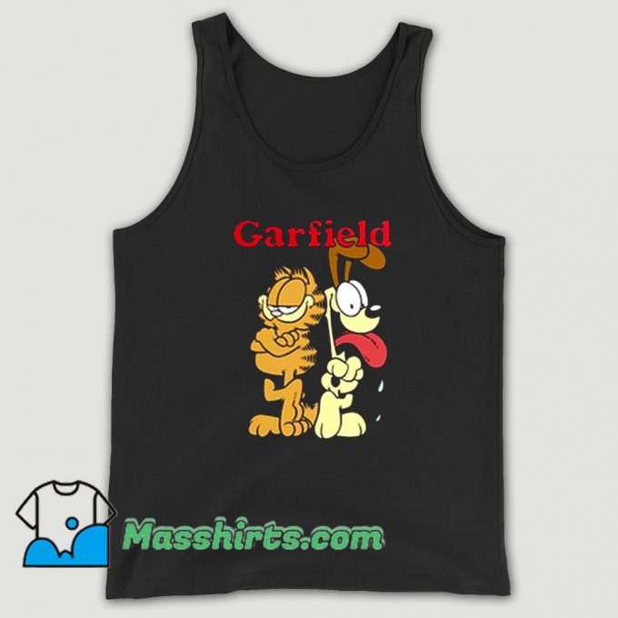 Cheap Garfield And Friends Odie Character Tank Top
