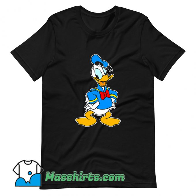 Donald Duck Cartoon Disney Vintage T Shirt Design