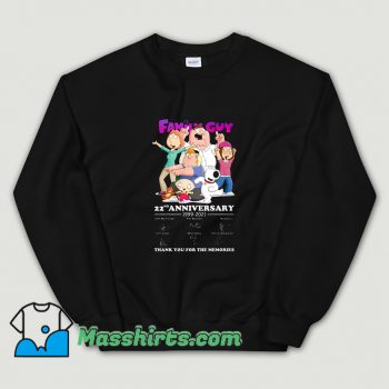 Cute Family Guy 22nd Anniversary 2021 Sweatshirt