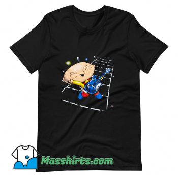 Original Family Guy Stewie Playing Guitar T Shirt Design