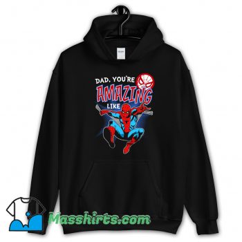Cool Spider Man Comic Father Day Hoodie Streetwear