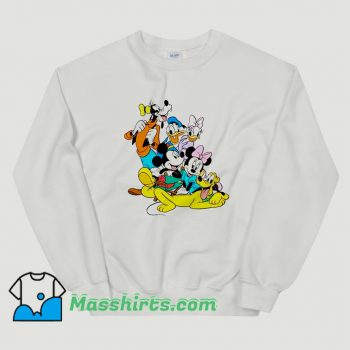 Funny Disney Donald Duck Characters Sweatshirt
