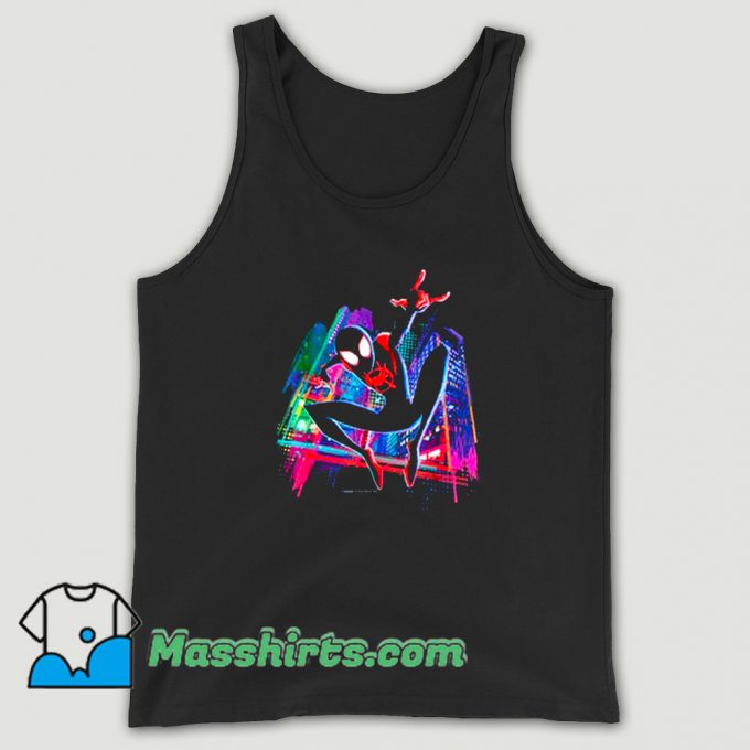 Awesome Graffiti City Spider-Man Tank Top