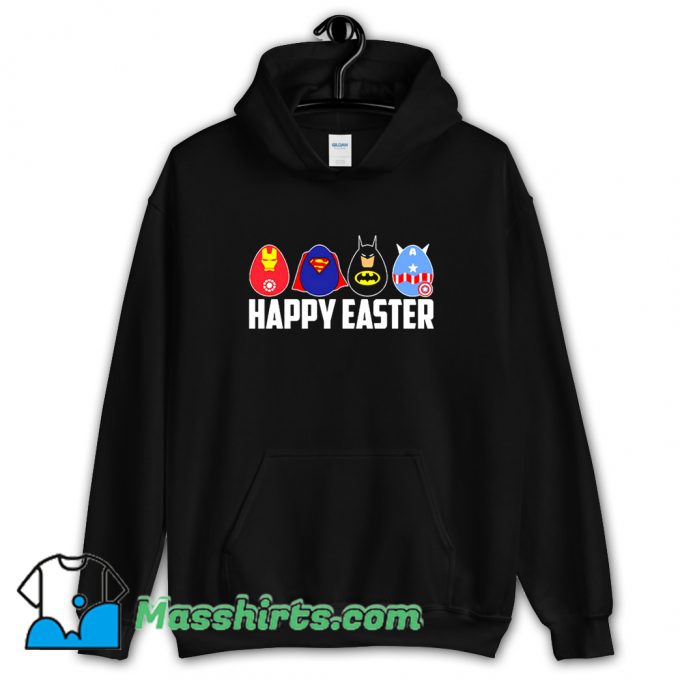 Happy Easter Superheroes Vintage Hoodie Streetwear
