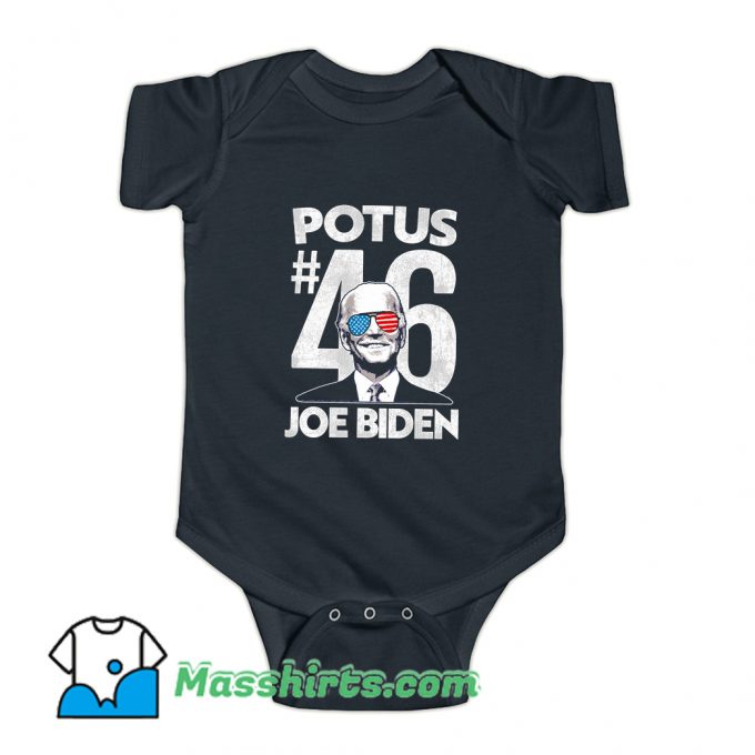 Cheap Hastage Potus 46 Joe Biden Baby Onesie