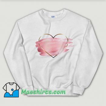 Heart Flower Love Valentine Day Sweatshirt On Sale