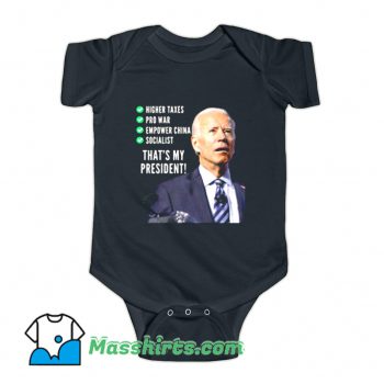 Original I Hate Joe Biden Policy Baby Onesie