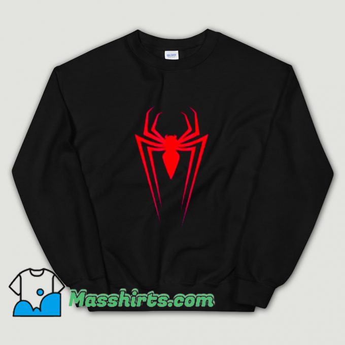 Logo Marvel Superhero Spider-Man Sweatshirt