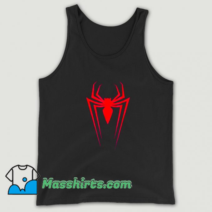 Cool Logo Marvel Superhero Spider-Man Tank Top