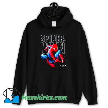 Marvel Spider-Man Epic Jump Pose Hoodie Streetwear