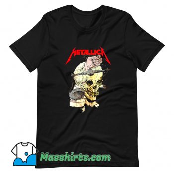 Metallica Hand On The Brain T Shirt Design