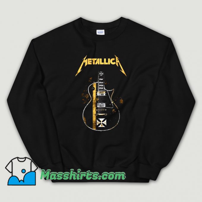 Original Metallica HelfIeld Guitard Sweatshirt