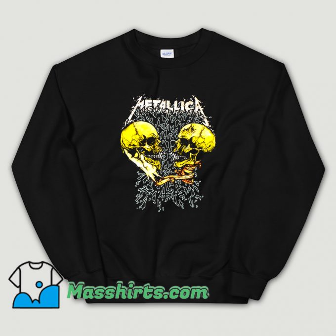 Rock Metallica Sad And True Sweatshirt On Sale