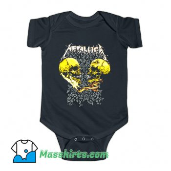 Rock Metallica Sad And True Funny Baby Onesie