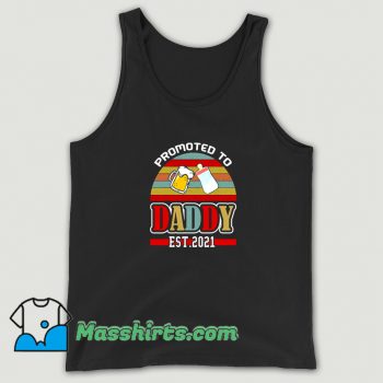 Promoted To Daddy 2021 Tank Top