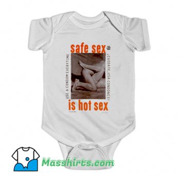 Safe Sex Is Hot Sex Baby Onesie On Sale