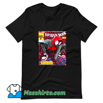 Funny Spider-Man Miles Morales T Shirt Design
