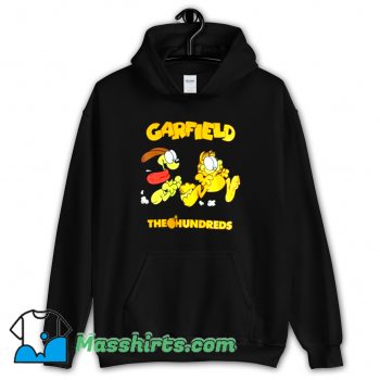 Vintage The Hundreds X Garfield Chase Hoodie Streetwear