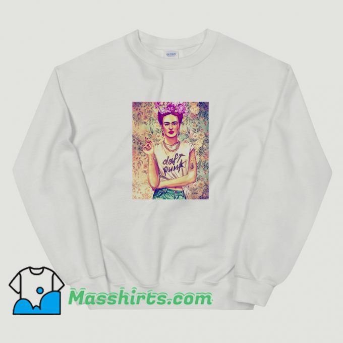 Best Frida Kahlo Daft Punk Sweatshirt