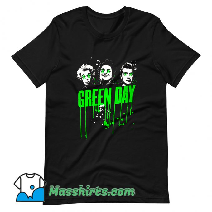 Cheap Green Day American Rock Band T Shirt Design