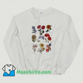 Cool Future State Flower Chart Sweatshirt