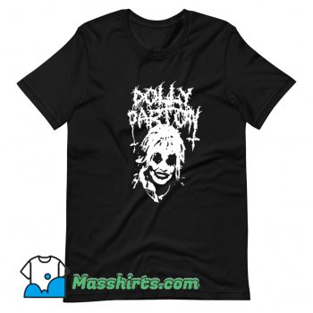 Dolly Parton Black Metal Cool T Shirt Design