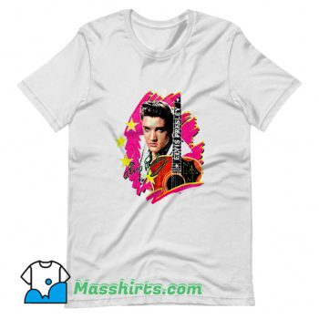 Elvis Presley The King With Guitar T Shirt Design