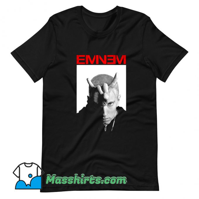 Eminem Bravado Horns Rapper T Shirt Design
