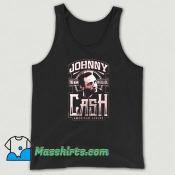 Music Johnny Cash American Legend Tank Top